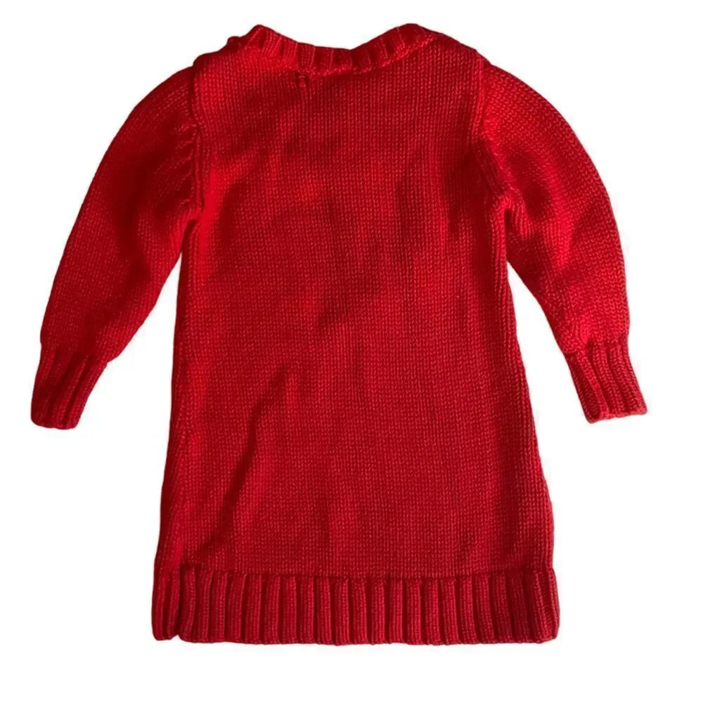 ❤️ Old Navy Heart Sweater Dress Size 12-18 Months